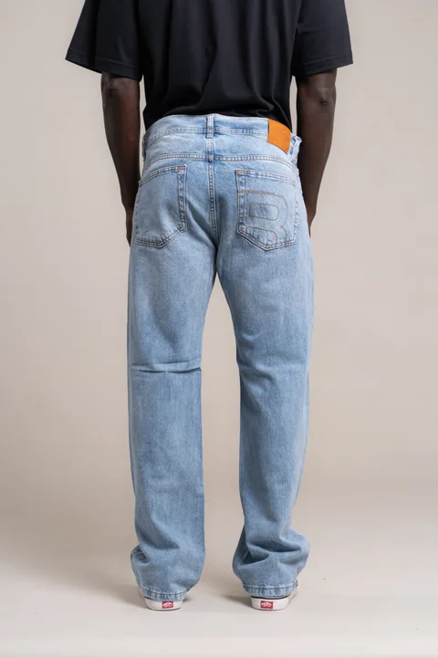 502 jean Relaxed Celeste