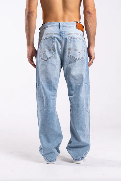 852V jean RELAXED CELESTE c/roturas