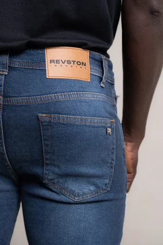 389 - SLIM FIT BLUE BLACK - Vista 3