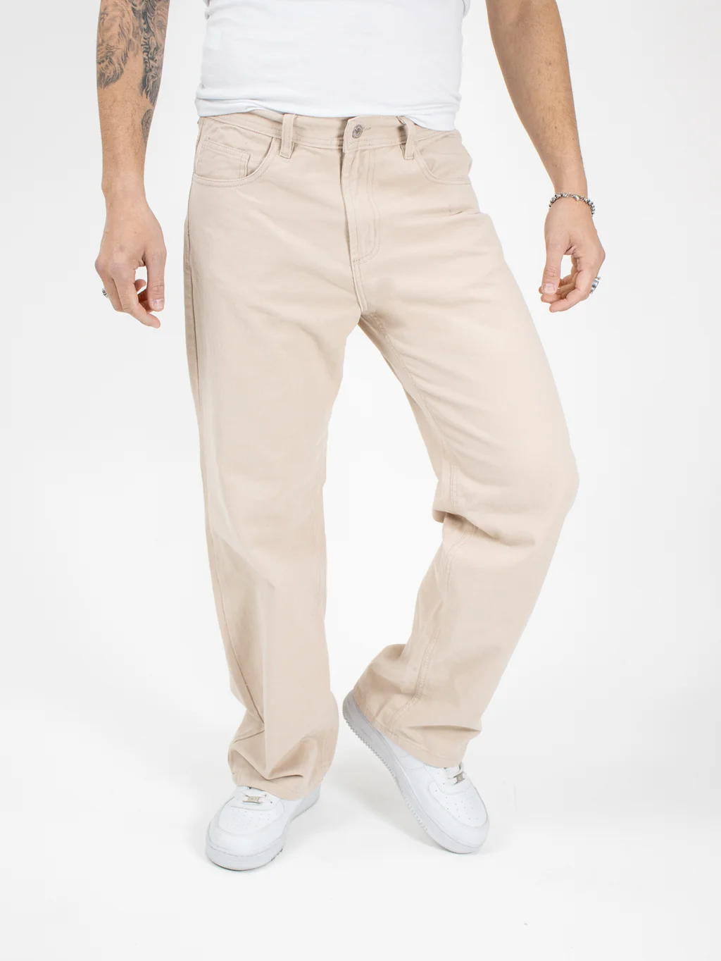 149 JEAN RELAXED BEIGE
