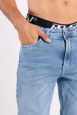 250 SLIM FIT CELESTE - Vista 3