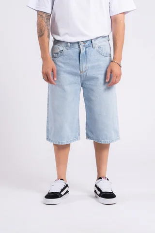 256 BERMUDA BAGGY CELESTE - Vista 1