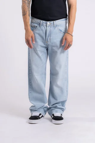 203 JEAN RELAXED CELESTE LISO - Vista 1