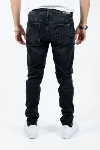 21B- SKINNY FIT GRIS - Vista 4