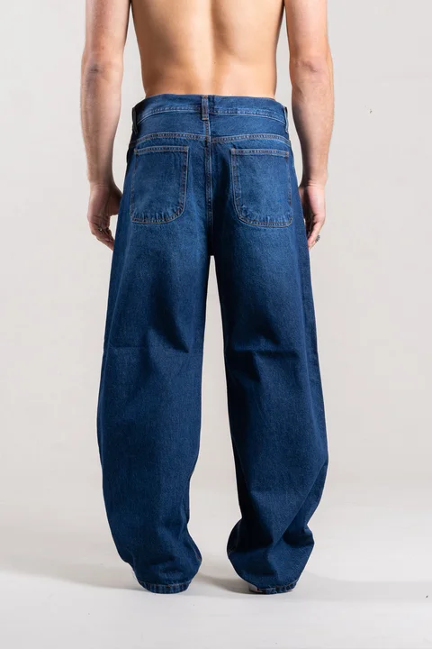 331 JEANS BLUE WIDE LEG