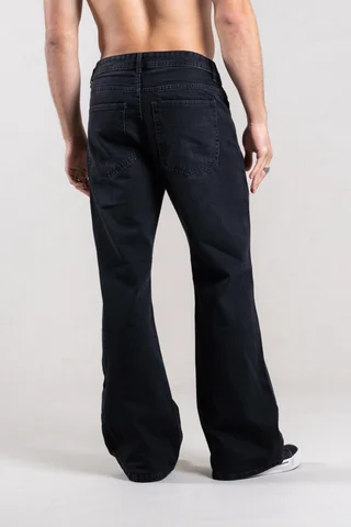 356 JEANS NEGRO FLARED - Vista 3