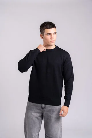 SWEATER IMPORTADO SUPER BLACK - Vista 1