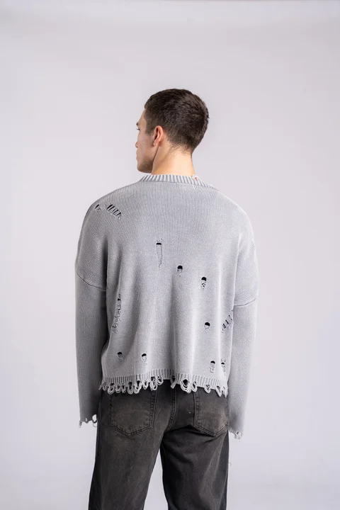 SWEATER  IMPORTADO SUPER  GREY