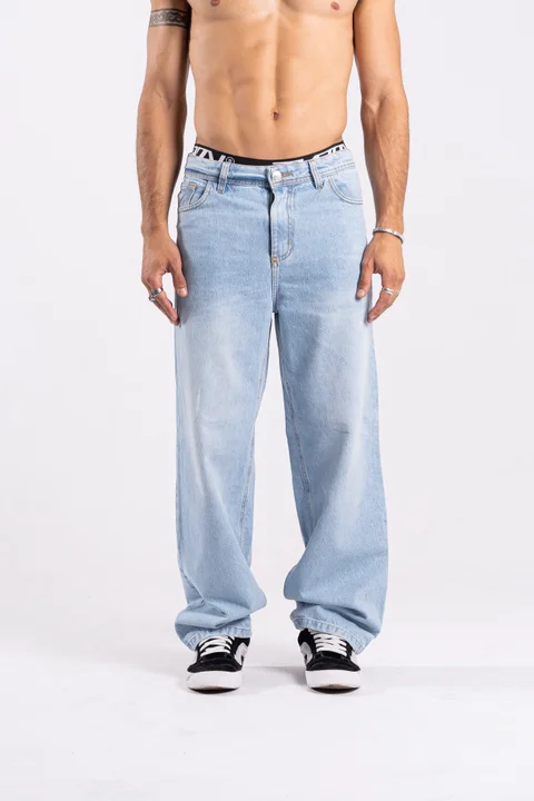 115A jean baggy CELESTE LISO