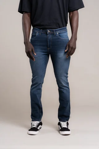 389 - SLIM FIT BLUE BLACK - Vista 1