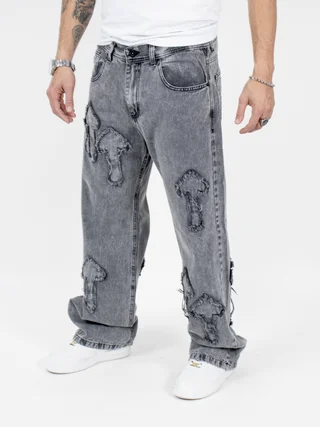 230 Jean Gris apliques - Vista 3