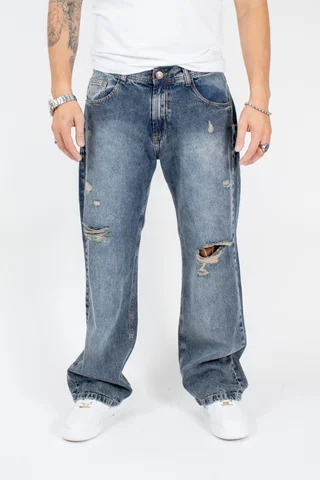 698 Jeans Rock - Vista 1