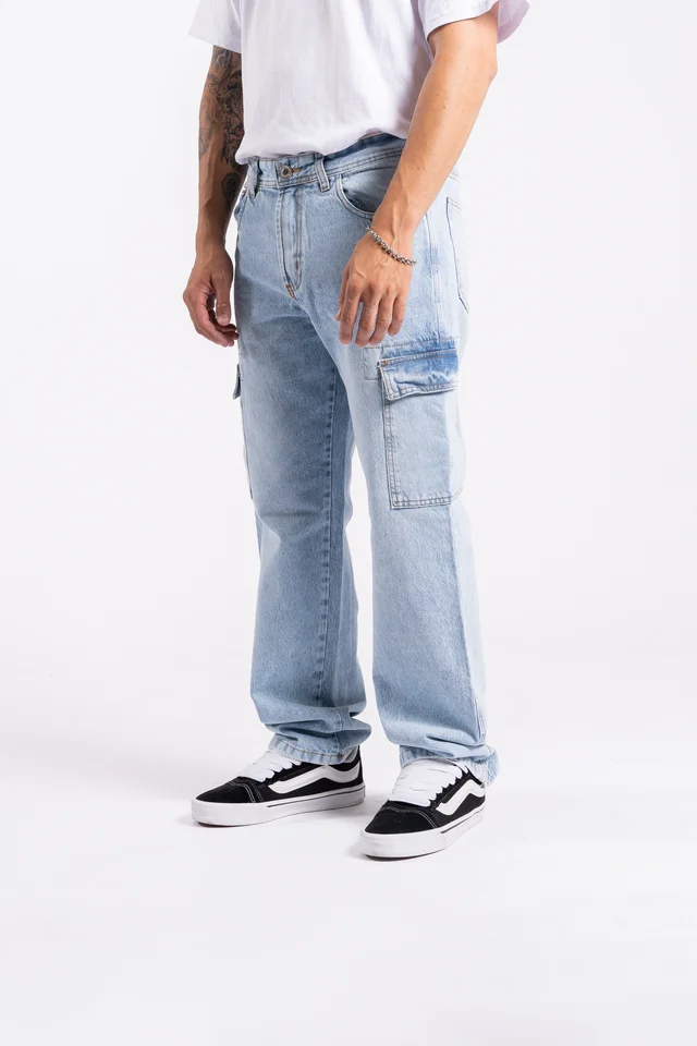 248 - jean STRAIGHT CARGO celeste