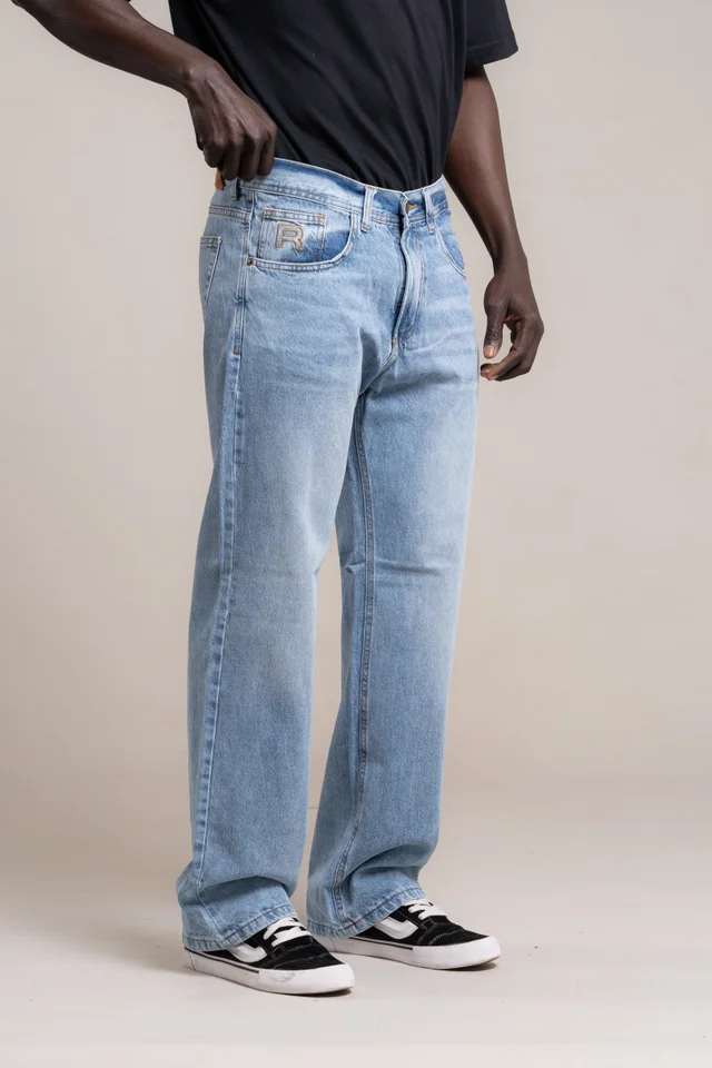 502 jean Relaxed Celeste