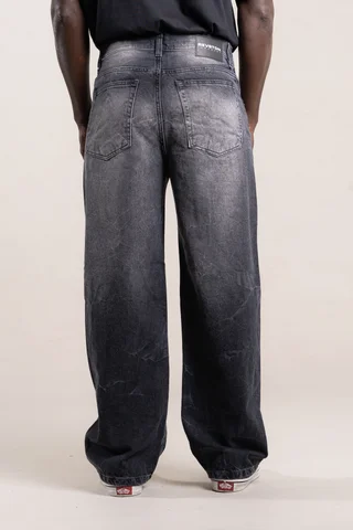 349 BAGGY OSCURO CON RECORTE - Vista 3