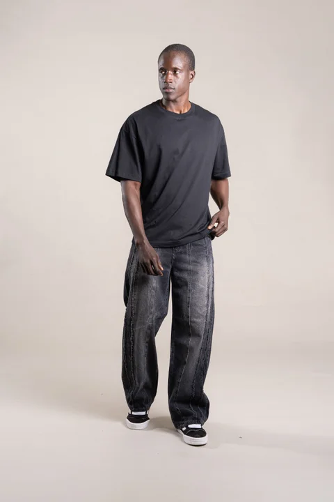 349 BAGGY OSCURO CON RECORTE