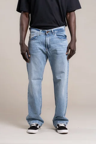 502 jean Relaxed Celeste - Vista 1