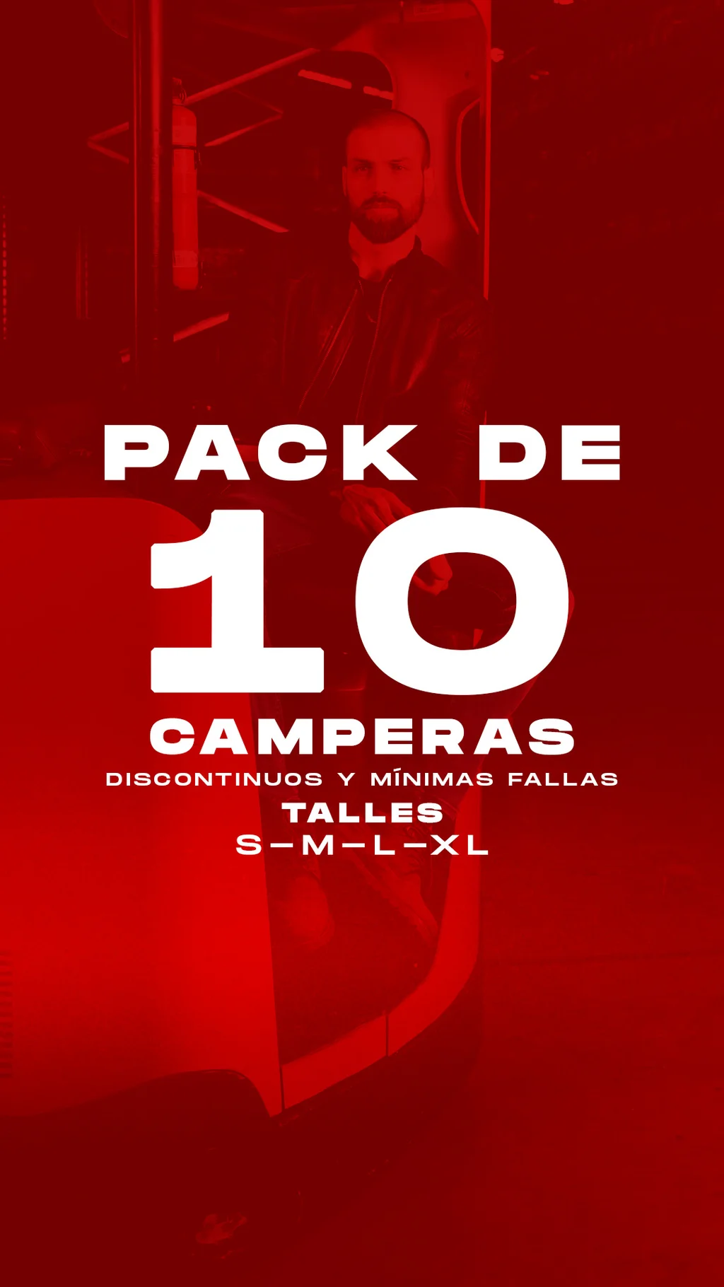 PACK 10 CAMPERAS LIQUIDACION