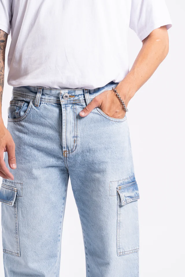 248 - jean STRAIGHT CARGO celeste