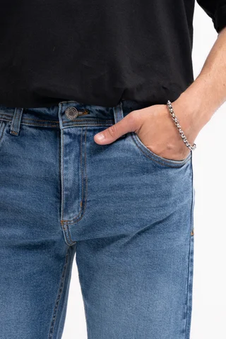 160 Slim fit azul - Vista 3