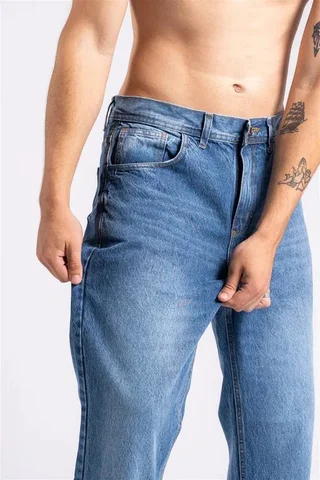 270- jean RELAXED blue - Vista 3