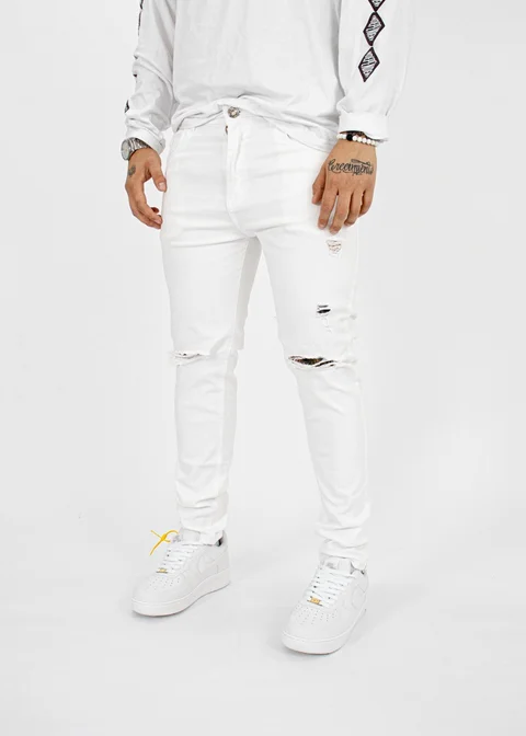 15-JEANS WHITE