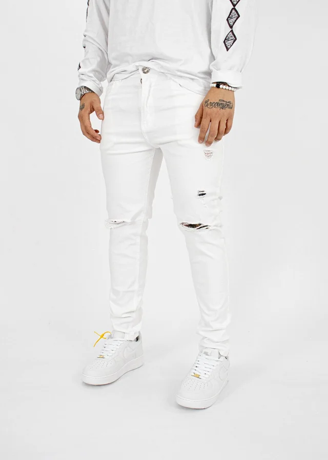 15-JEANS WHITE