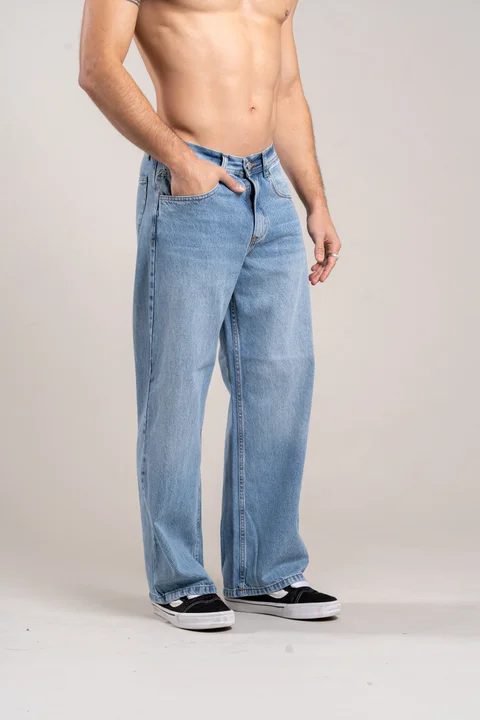 310 -jean WIDE LEG CELESTE