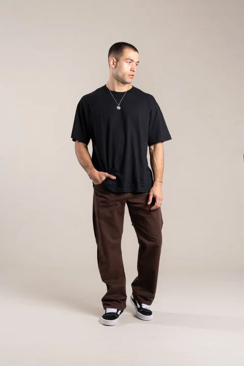 150 Jean RELAXED Chocolate