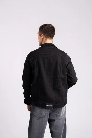 111 Campera Negra Elastizada - Vista 4