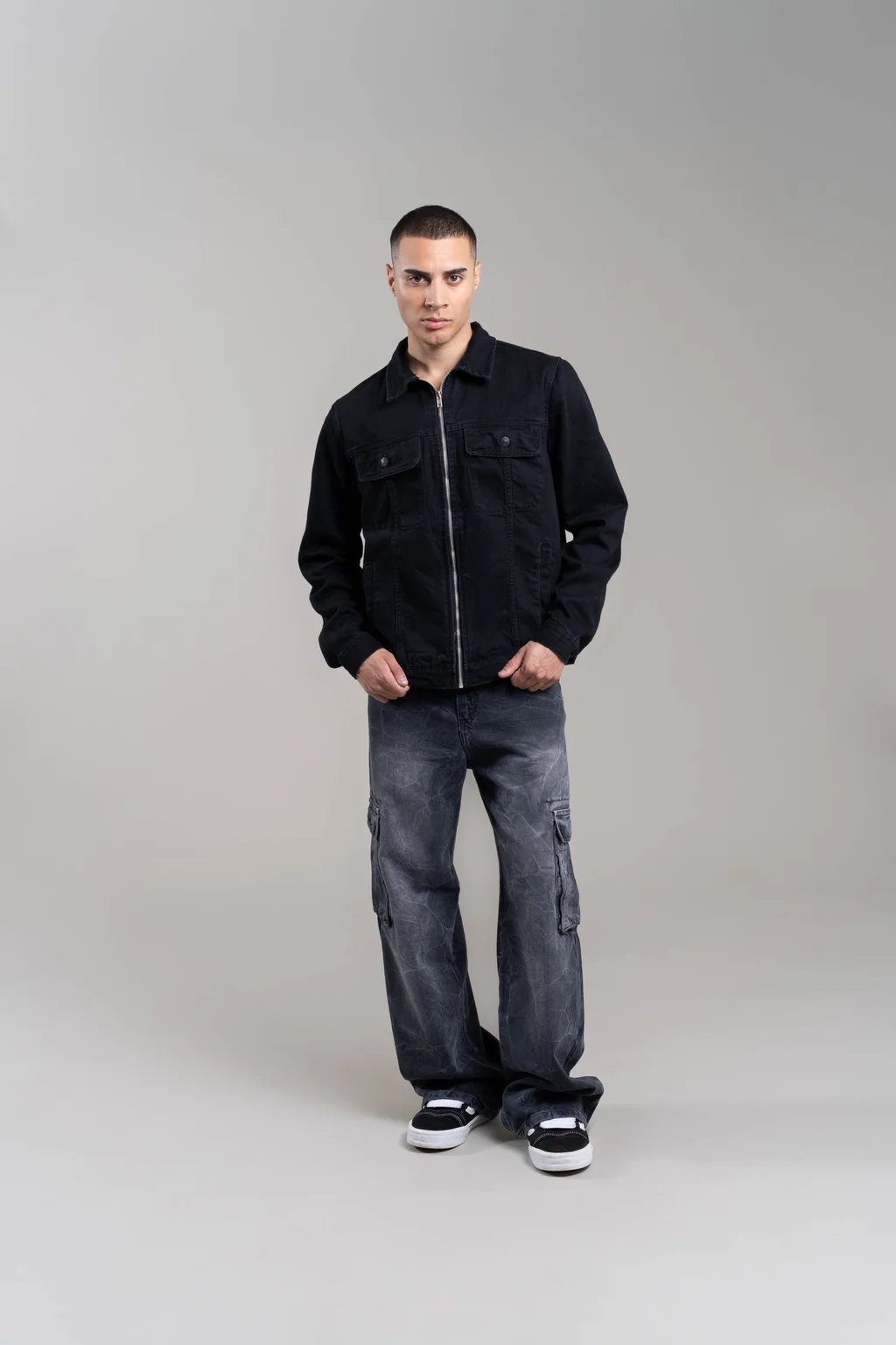 367B CAMPERA BLACK