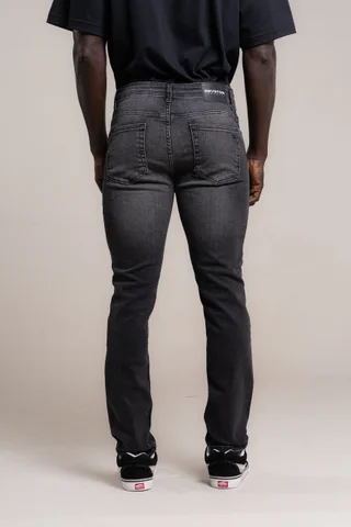 30 B SKINNY FIT GRIS - Vista 4