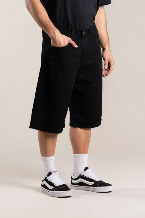 387 - BERMUDA BAGGY NEGRO