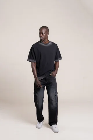 359A PANTALON CARGO GRIS - Vista 4