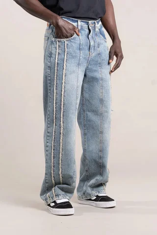 345 - BAGGY MATIZADO - Vista 2