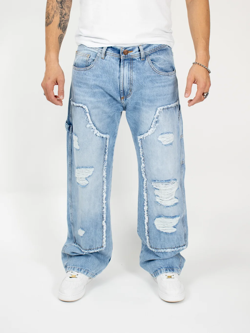 834 JEAN RELAXED Carpintero deflecado