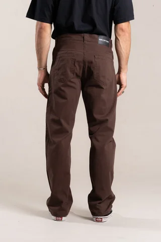 150 Jean RELAXED Chocolate - Vista 3