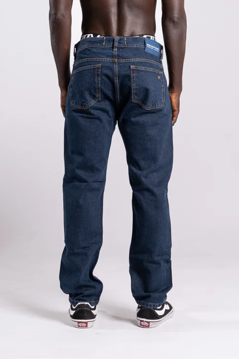 600 b Jean mom Blue Black