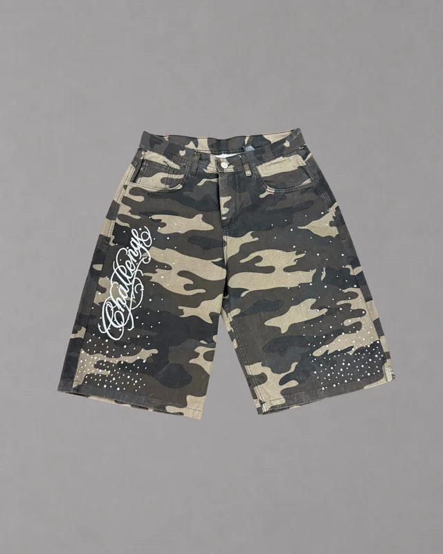 1432BBST - BERMUDA CAMO STRASS