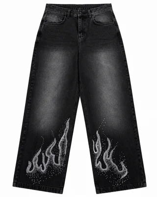 1042bagg - BAGGY JEAN FIRE - Vista 1