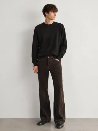 10563BOT - BOOTCUT CORDEROY BROWN - Vista 1