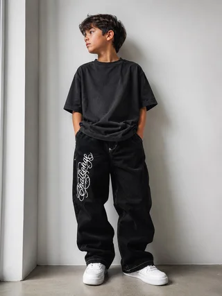 1001TEEN - BAGGY CORDEROY TEEN - Vista 2