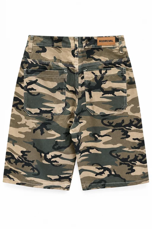 1452bbsw - BERMUDA CAMUFLADA REBEL