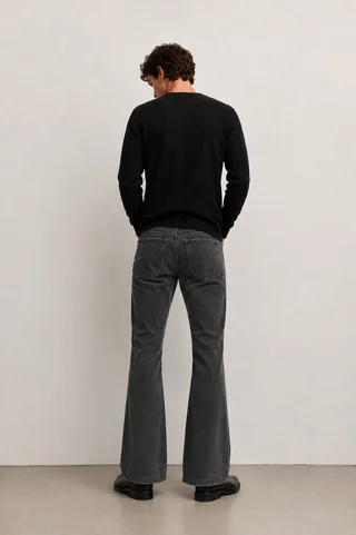 20545BGS - BOOTCUT CORDEROY GRIS - Vista 3