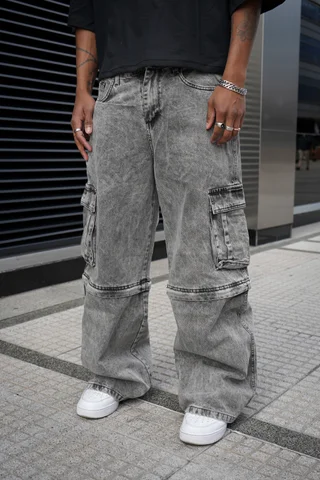 00111BDG - BAGGY DESMONTABLE GRIS - Vista 1