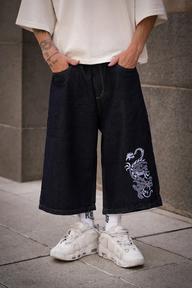 0040BBBK - BERMUDA BAGGY BLACKE