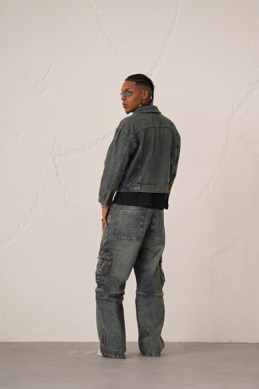 00111BDE - BAGGY DESMONTABLE OXIDO