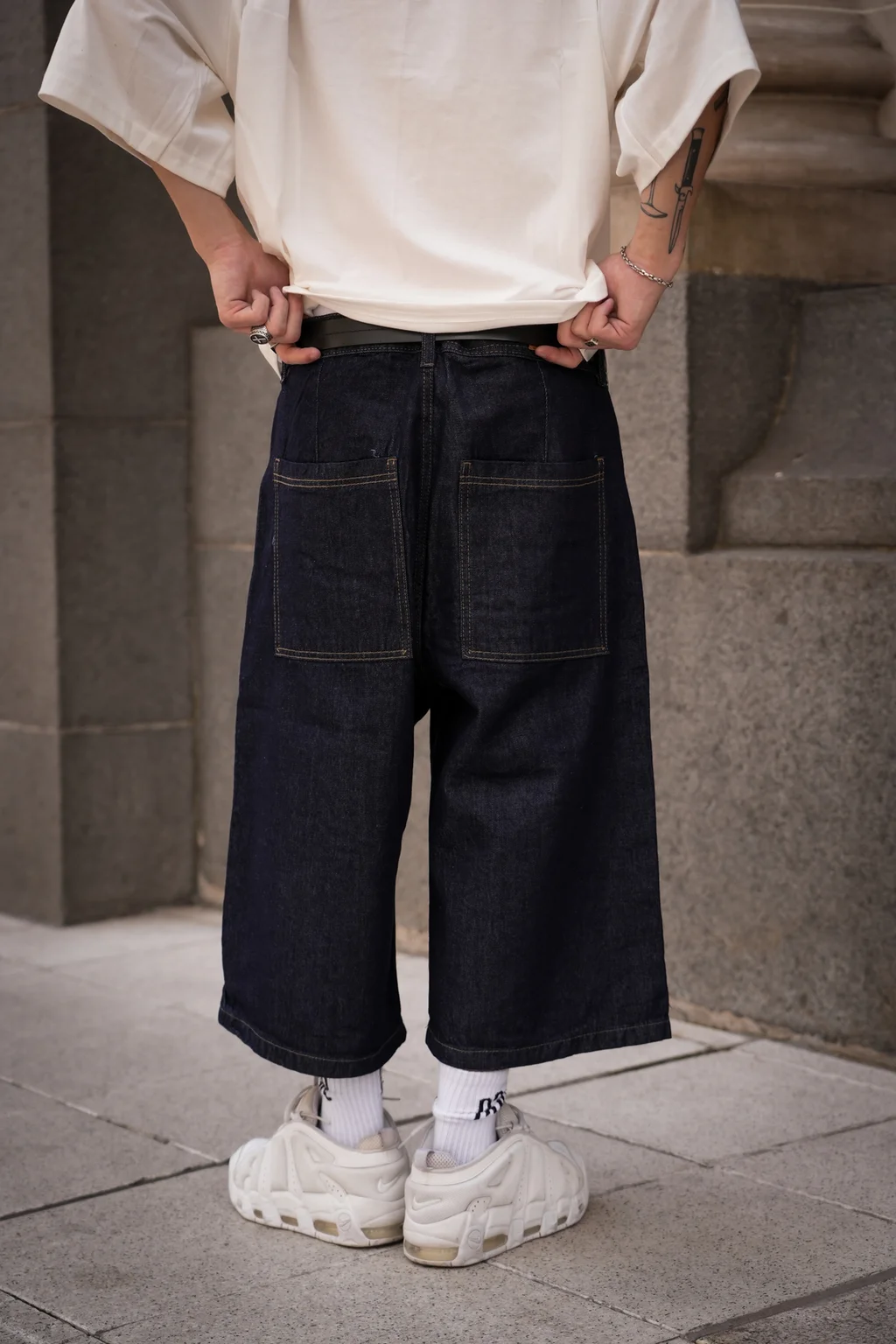 0040BBBK - BERMUDA BAGGY BLACKE