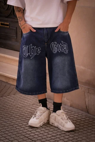 0040BBDB - BERMUDA BAGGY DRAG BLUE - Vista 2
