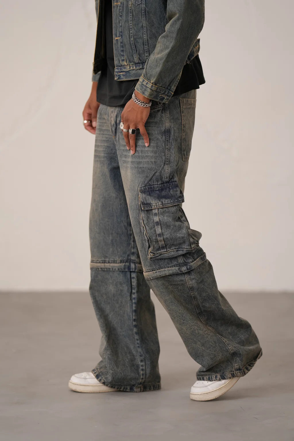 00111BDE - BAGGY DESMONTABLE OXIDO